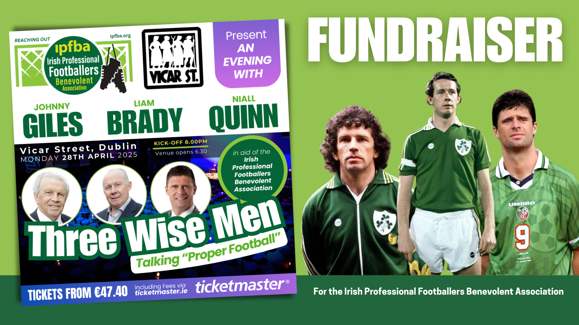 Soccer legends rally to raise awareness of IPFBA’s work